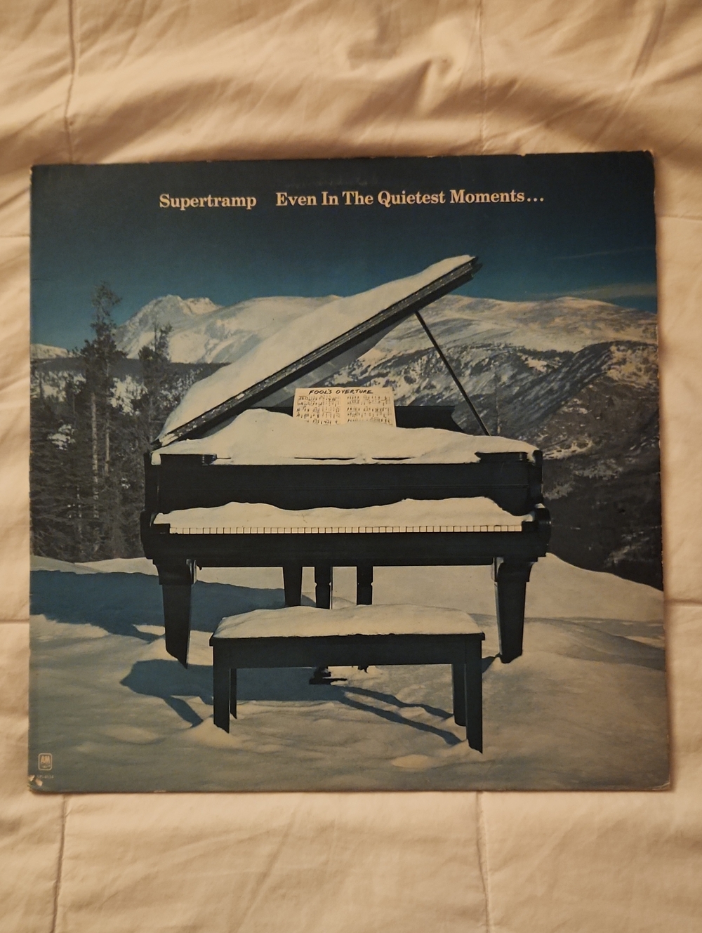 Supertramp 'Even In The Quietest Moments' Vinyl Record --No Play In 30 Years! VG